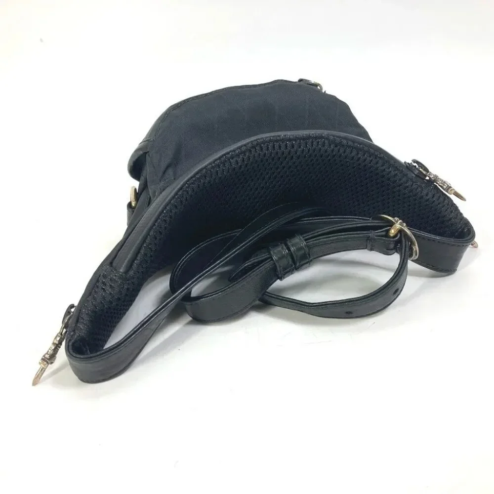 CHROME HEARTS SNAT PACK MINI Gunslinger Waist Pouch Bag body bag Nylon Black